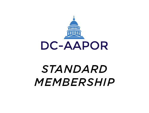DC-AAPOR Standard Membership